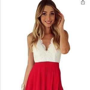 Deep v-neck Romper backless chiffon short romper.